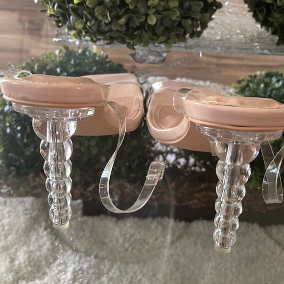 Azalea Wang Webster Nude Cinderella Heels - Picture 2 of 5